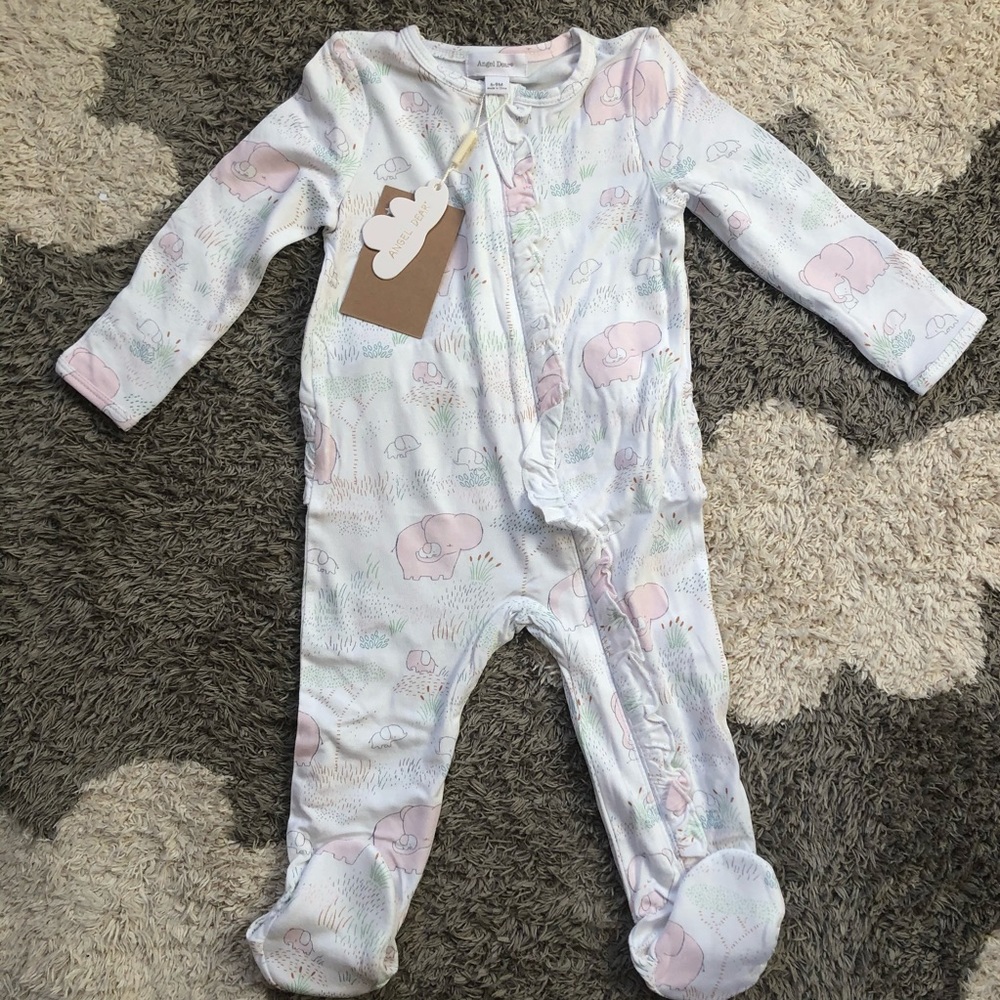 Angel Dear Zipper Footie